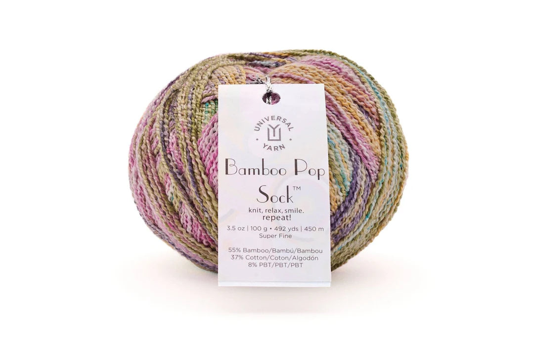 Bamboo Pop Sock-Prairie 804