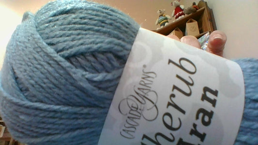 Cascade Cherub Solid Aran - Dusty Blue