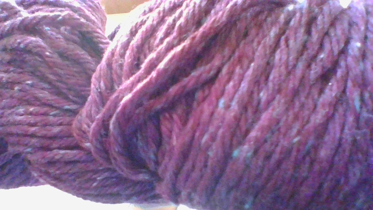 Ella Rae-Eco Tweed Chunky-Boysenberry