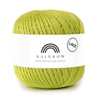 Hobbii Rainbow Lace 18 Lime Green