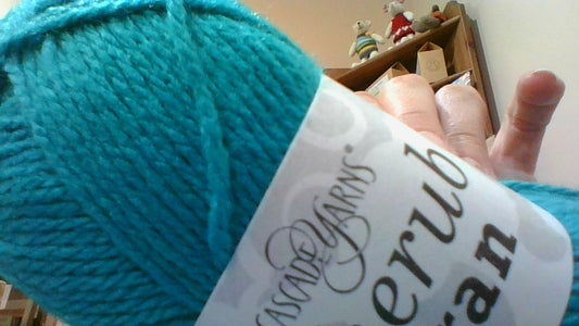 Cascade Cherub Solid Aran - Peacock