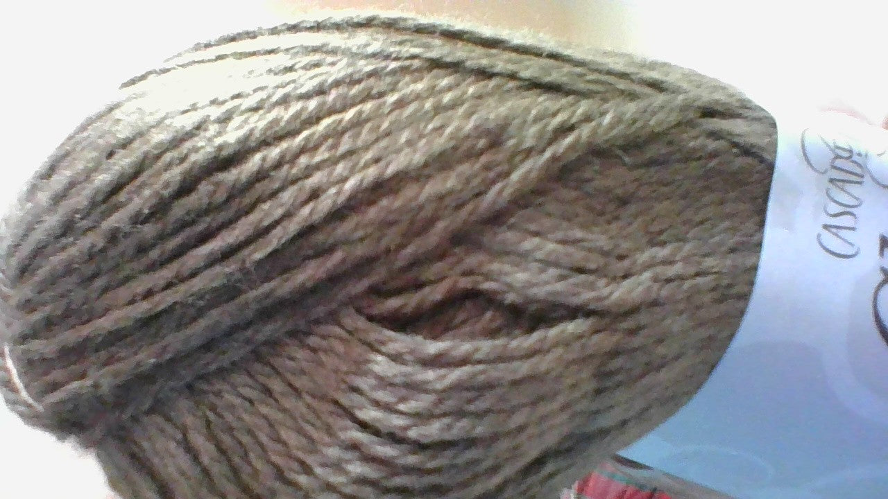 Cascade Cherub Solid Aran - Portabello Heather