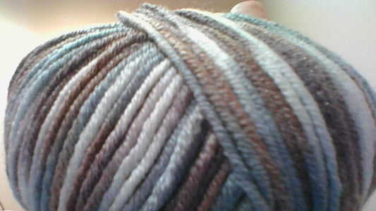 Ella Rae Cashmerino Sport Taffy-#20 Toasted Marshmellow