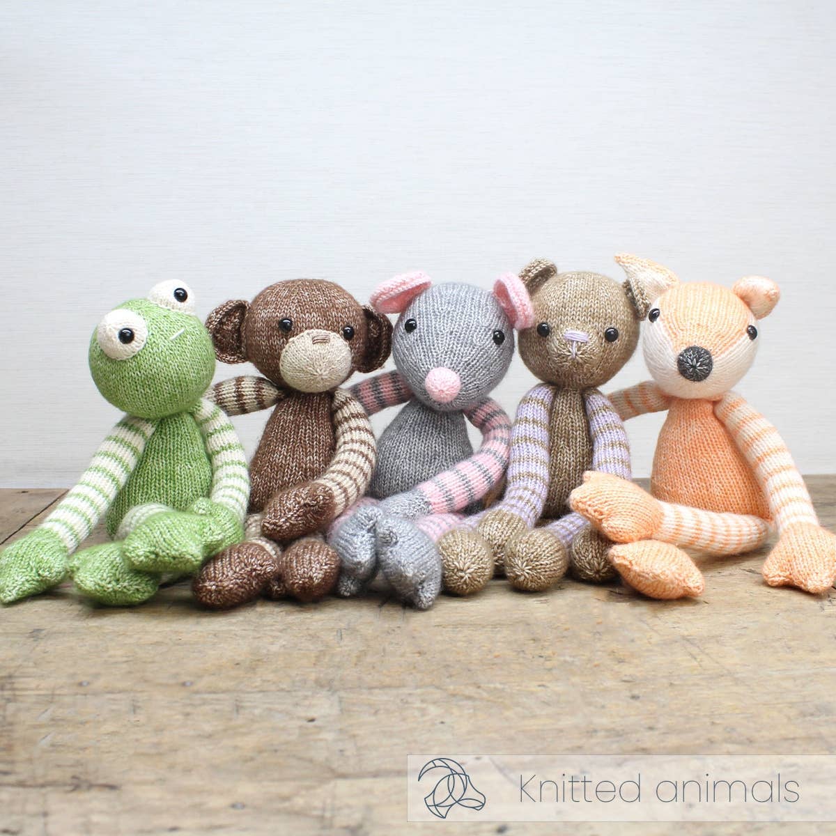 DIY Knitting Kit - Tess Bear