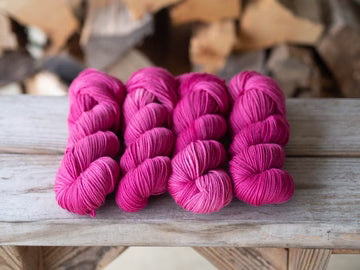 Cape May Fiber Merino Cashmere Silk Sport-Magenta