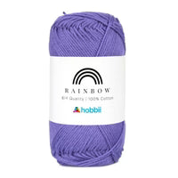 Hobbii Rainbow Cotton 8/4 Lavender 38