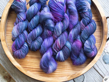 Cape May Fiber Sock 19.5 Micron Sugar Plum Cottage